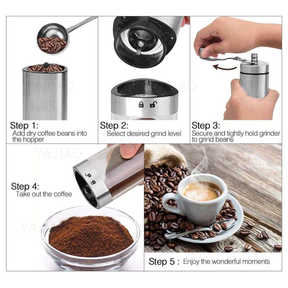 (BISA COD) RVOSTR Yajiao Alat Penggiling Kopi Manual Coffee Grinder Portable - EC03