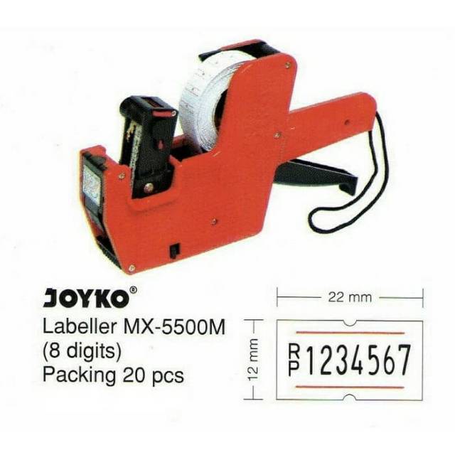 

Joyko Price Labeller MX-5500M 1 line