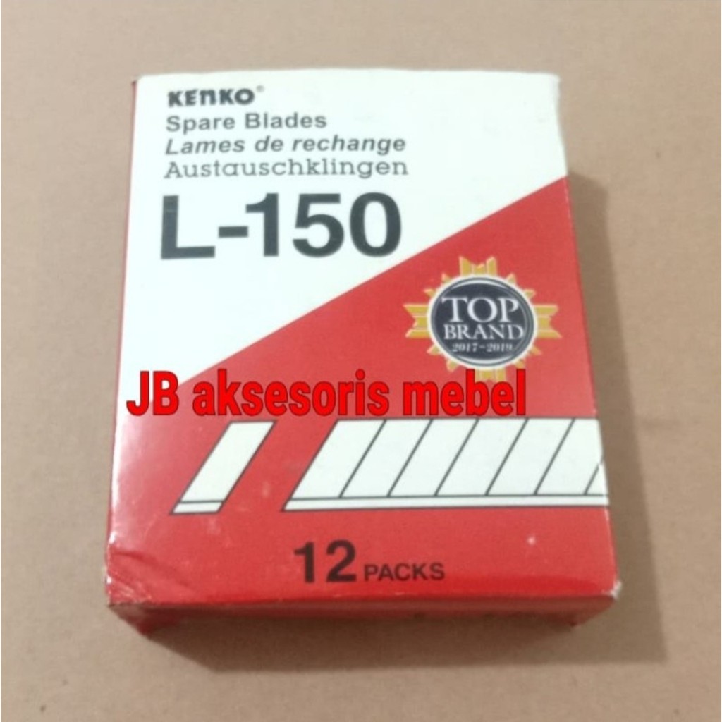 

ISI CUTTER BESAR L-150 KENKO ISI 5 PCS