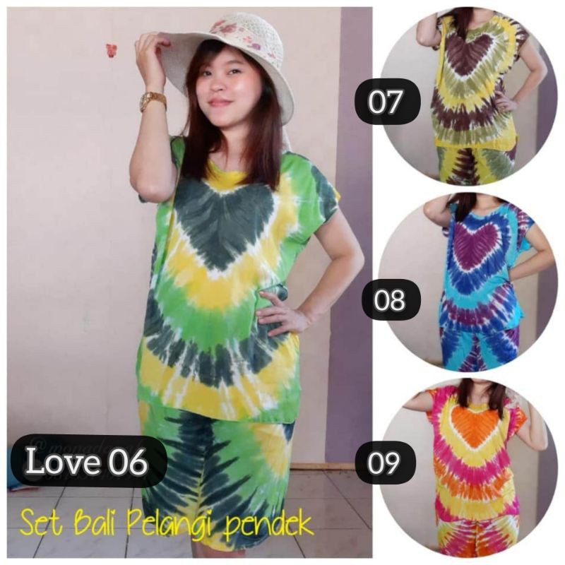 Baju Bali # Setelan Pelangi