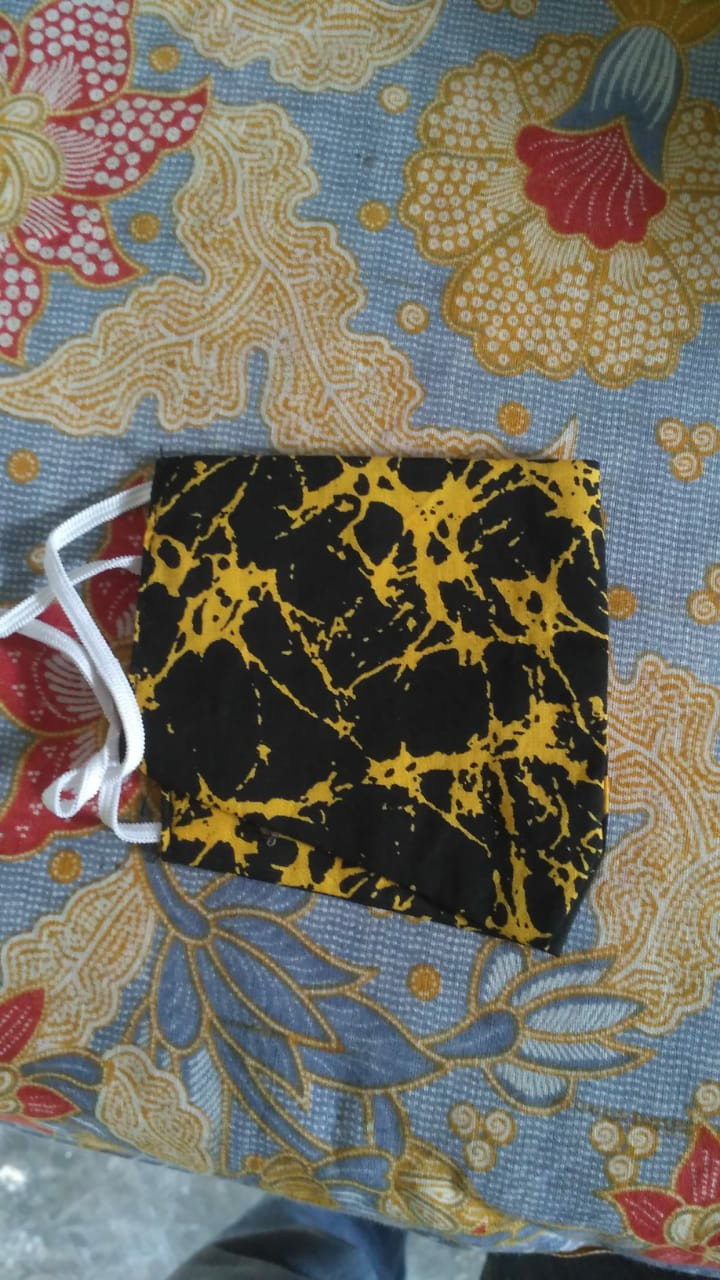 Batik Garuda Pancasila Kuning Full Furing Katun Halus Sragenan Size M-xxl Asli Solo