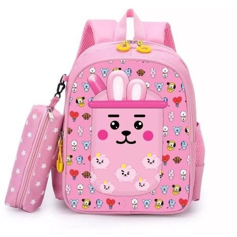 KSO_BAG - Tas Ransel Anak Terbaru Kekinian Backpack Carakter Fashion BOBA 2 Termurah