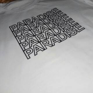  Kaos  korea  oversize  paradise Shopee Indonesia