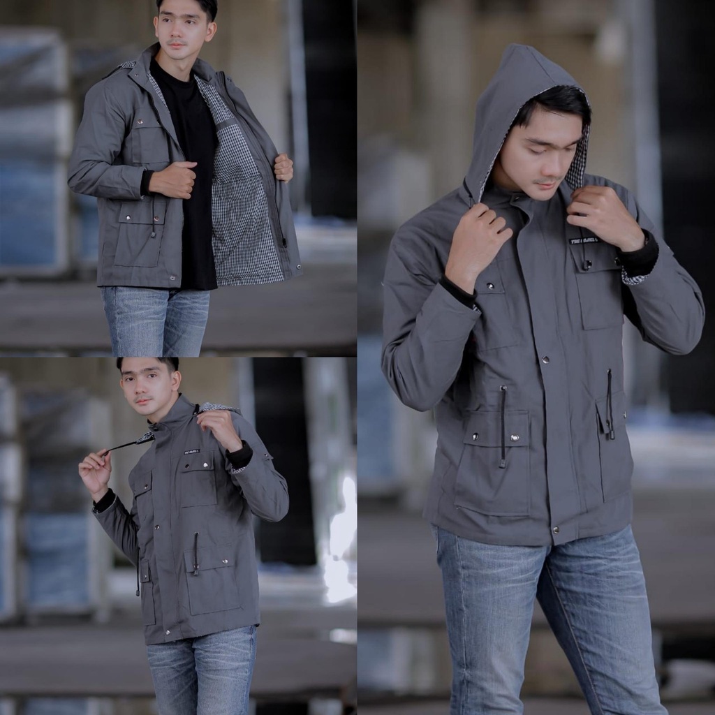 Jaket Parka Pria Jaket The Bojiel Original Bandung Terlaris Jaket Parka Hoodie