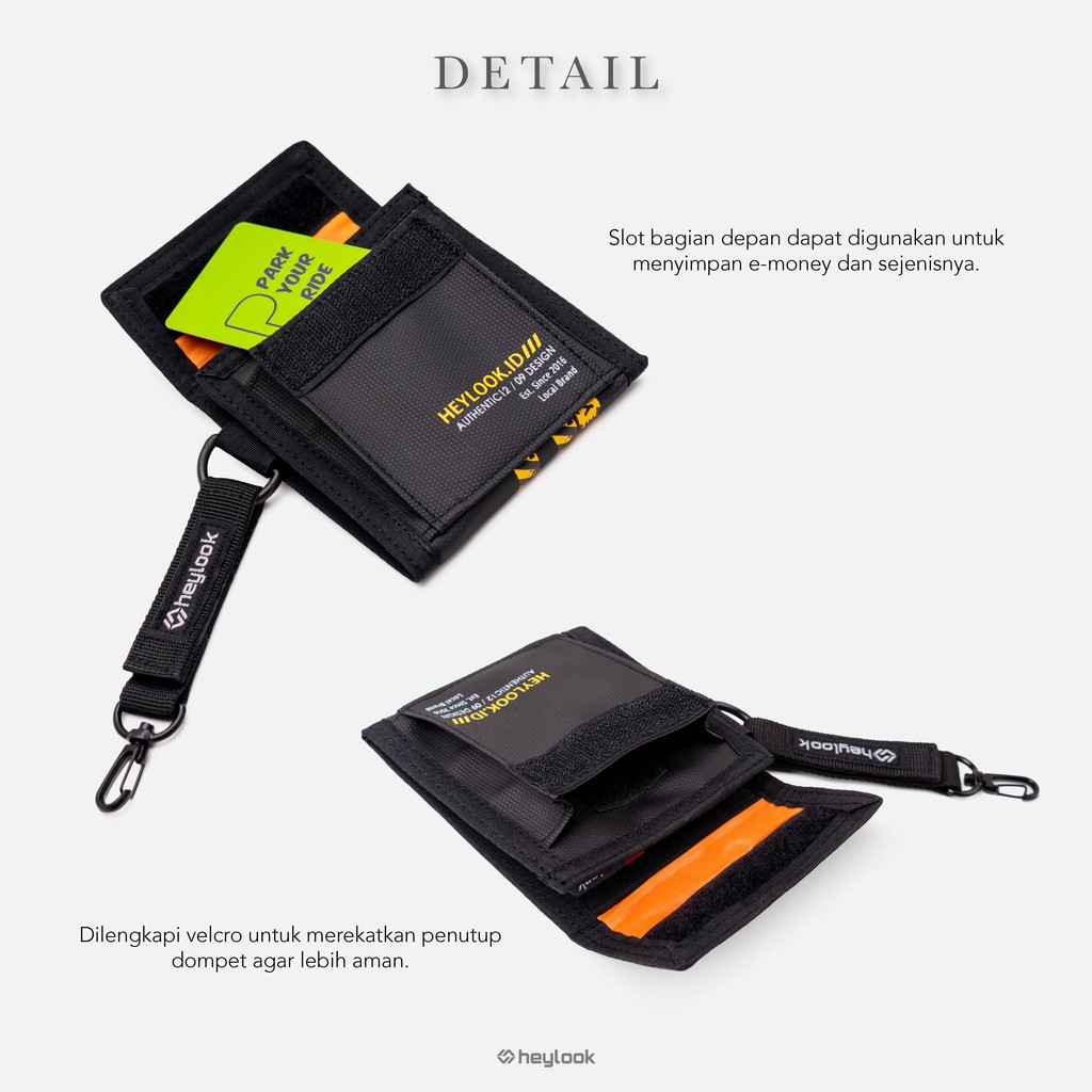 HEYLOOK Project - Dompet Pria Waterproof Dompet Lipat S.W.A.T Dompet Pendek Dompet Anti Air Distro