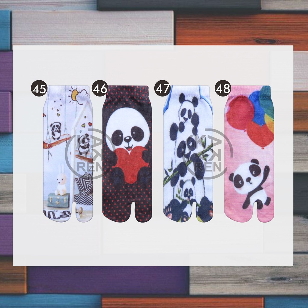 Kaos Kaki Jempol Anak Printing Karakter Unicorn, Hello Kitty, Panda C