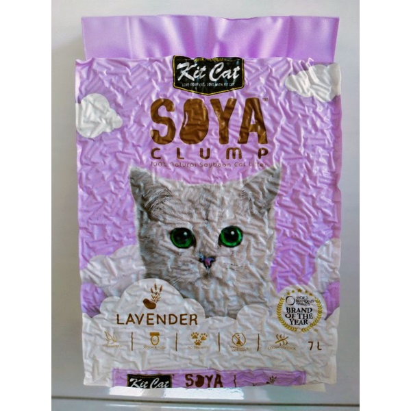 KIT CAT SOYA CLUMP 7L - Pasir Kucing Tofu