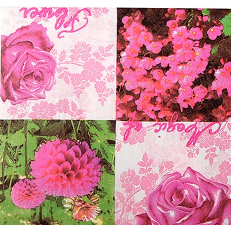 NAPKIN Decoupage - TISSUE Decoupage 01