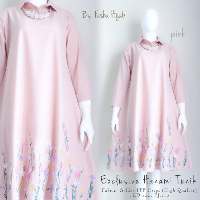 Exclusive hanami tunik by fasha hijab