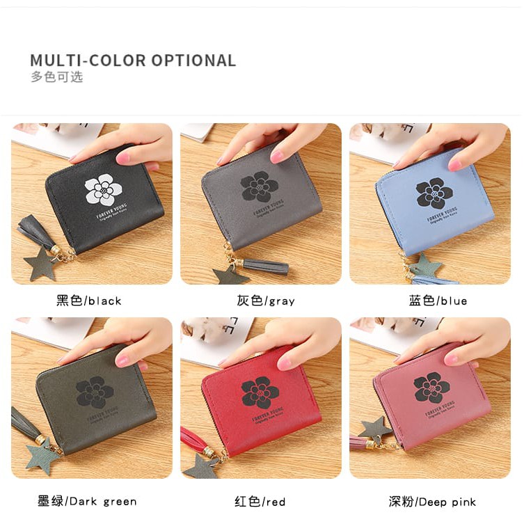 EV D2202 dompet koin mini wanita import real pict