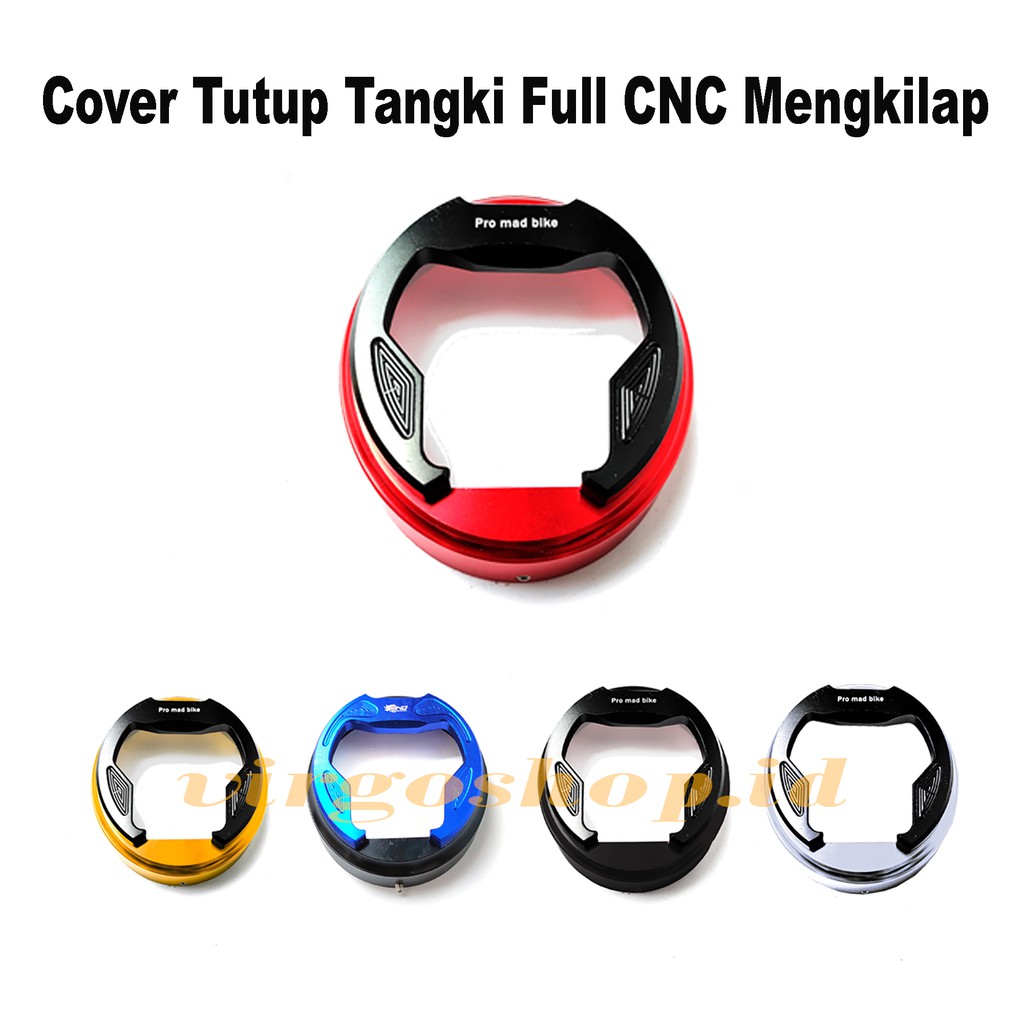 Cover Tutup Bensin Yamaha NMAX - Cover Tutup Tangki Full CNC Mengkilap