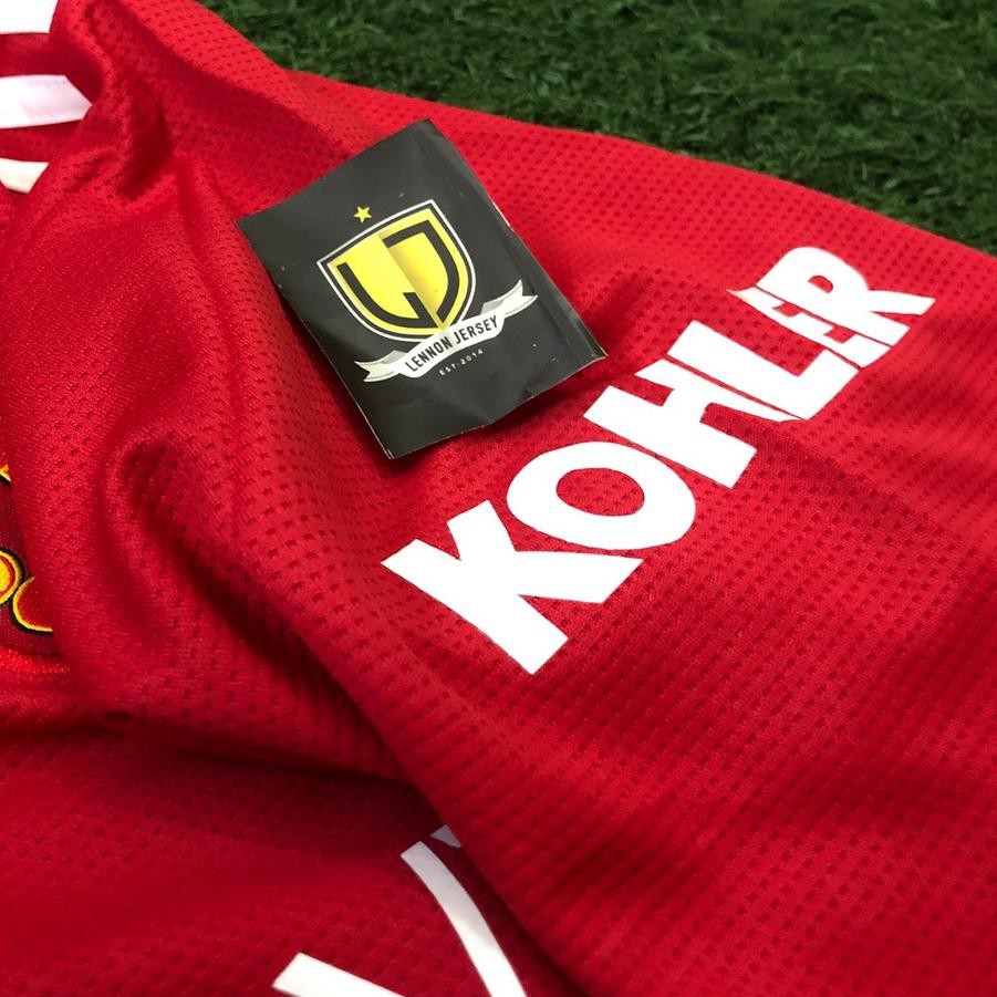 Flash Sale  Jersey Manchester United Home Lengan Panjang Terbaru 2021/2022 Baju Bola Longsleeve GO
