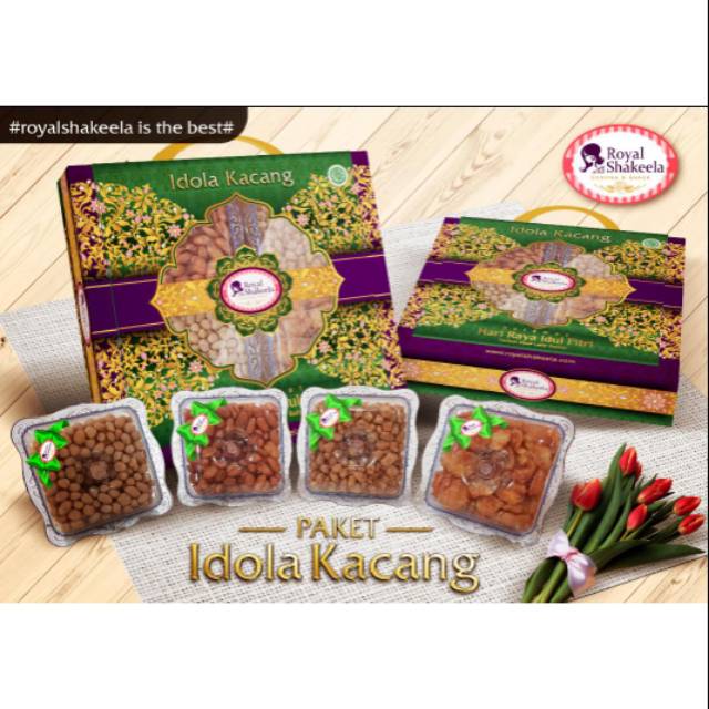 

Kue lebaran shakeela idoka kacang bellarosa