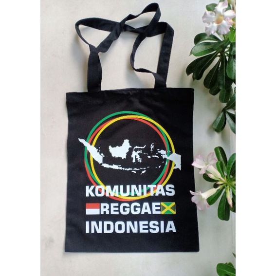 totebag komunitas reggae indonesia murah original rasta