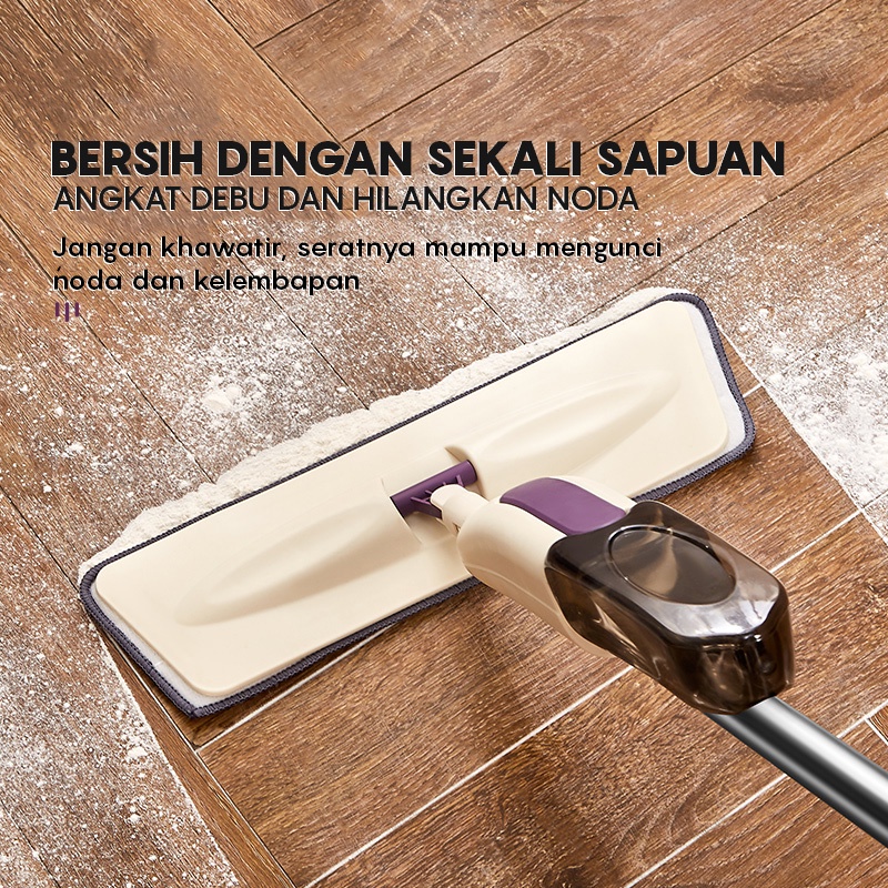 [BS] ALAT PEL PELAN LANTAI SEMPROT SPRAY MOP OTOMATIS AUTOMATIC