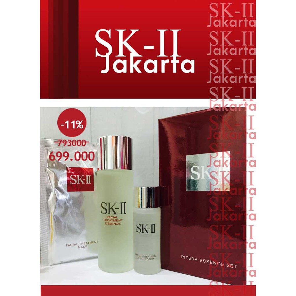 SK II PITERA SET (ORIGINAL 100%) Garansi uang kembali