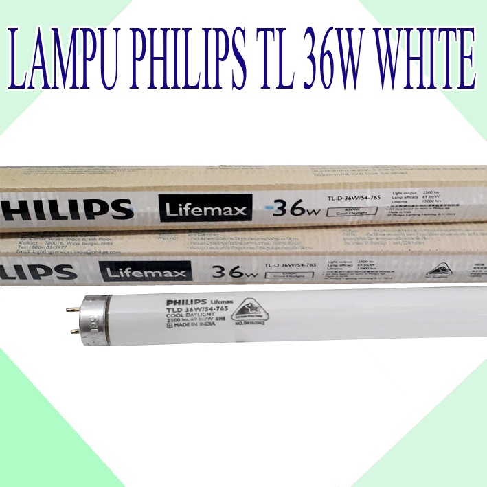 LAMPU TL T8 NON LED PHILIPS 36W NEON