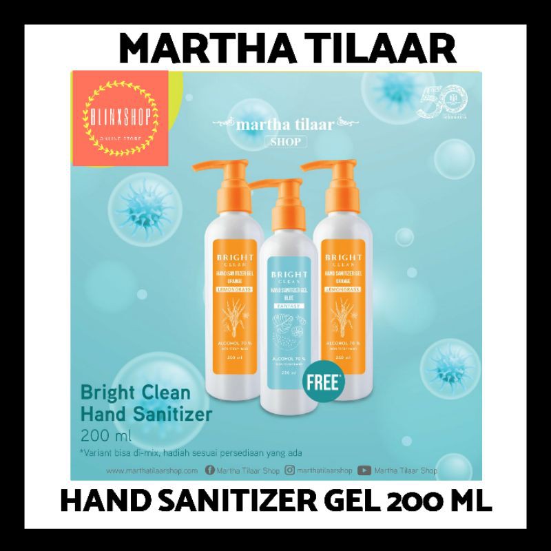 HAND SANITIZER 200 ML ORIGINAL MARTHA TILAAR