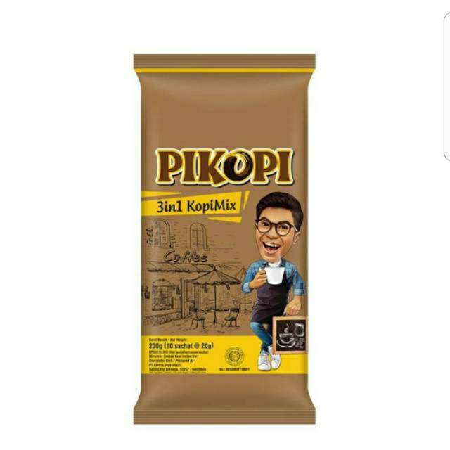 

PIKOPI MIX MOCCACHINO 3IN1 200gram 10's - Kopimix - Kopi Enak Murah