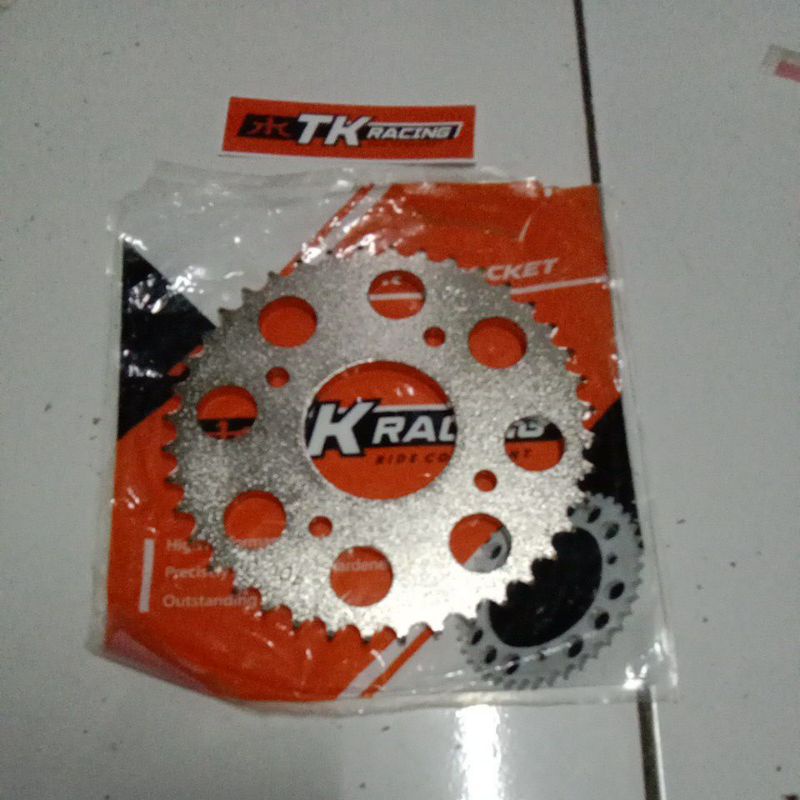 TK RACING - GEAR GIR BELAKANG SATRIA FU NEW FI F1 INJEKSI SPROCKET REAR 428 40-T 41-T 42-T 43-T 44-T 45-T SSS TDR-1