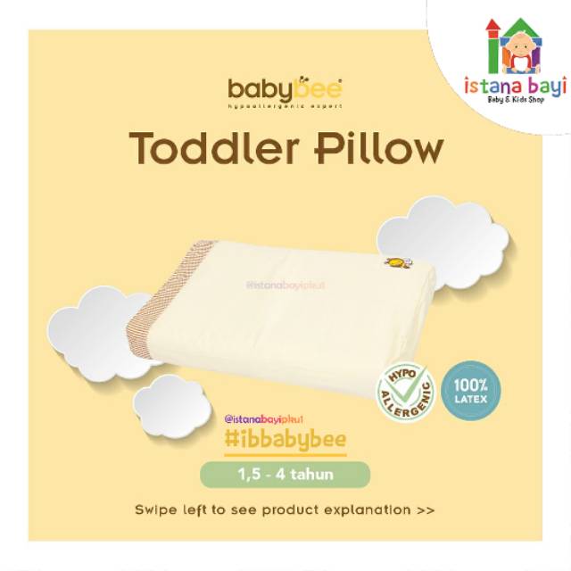 BABYBEE TODDLER PILLOW - Bantal anak