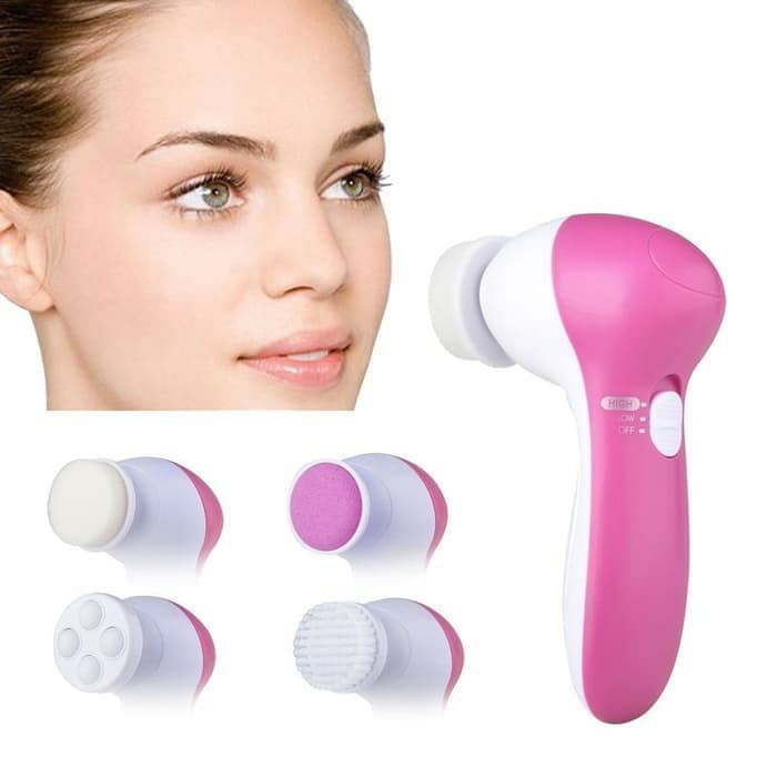 Alat Facial Wajah 5 in 1 / Face beauty care massager 5 in 1