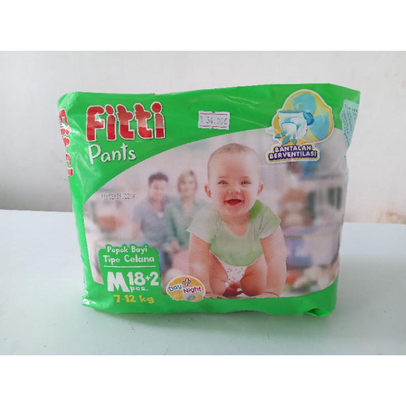 Fitti Pants M18+2 Popok celana (7-12kg)