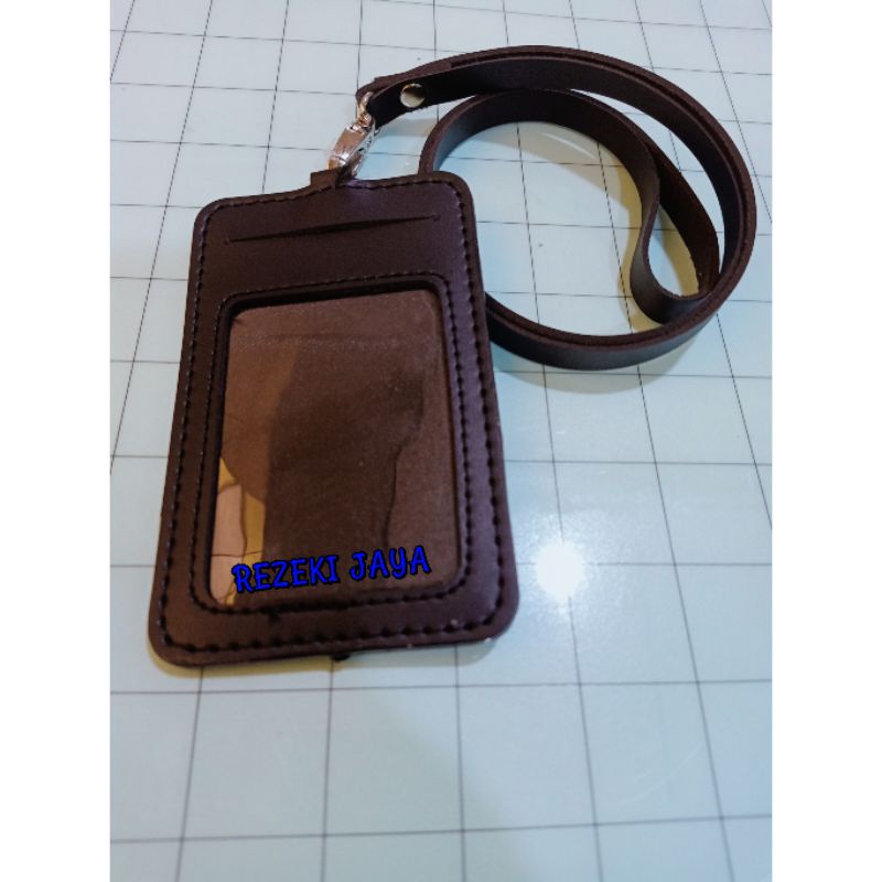 

ID CARD NAME TALI HITAM DOFF 4 SLOT CARD