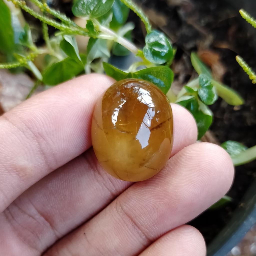 batu kecubung madu antik langka asli kalimantan natural bkn akik ruby yakut cincin pria