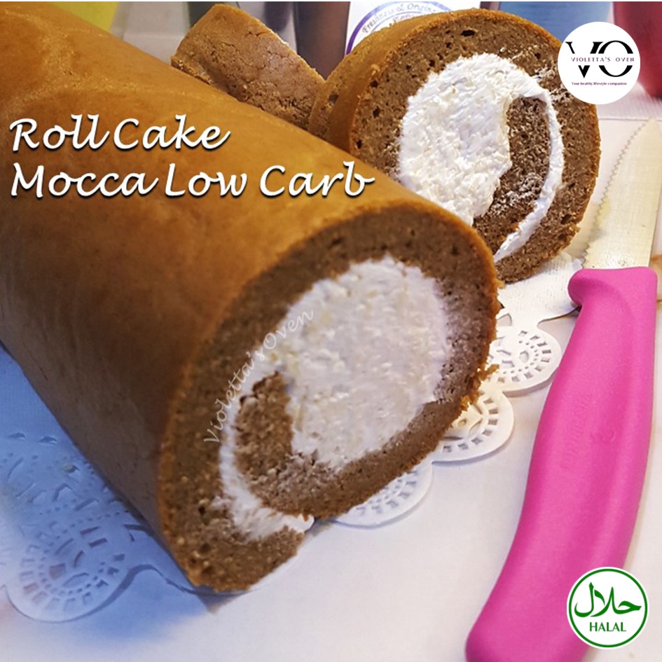 

ROLL CAKE MOCCA LOW CARB