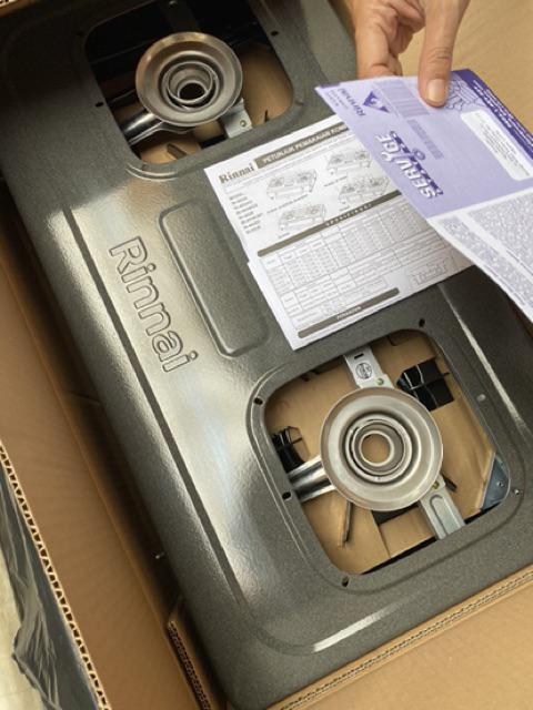 Kompor Gas Rinnai Ri 602bgx Ri 602 Bgx Kompor Gas 2 Tungku