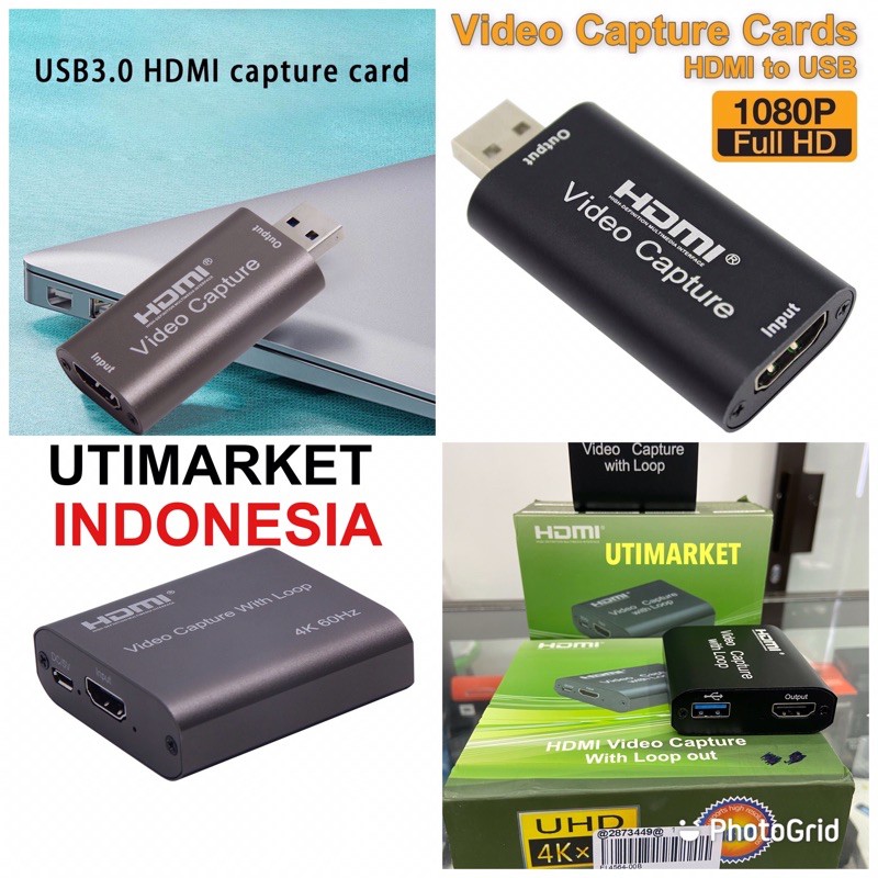 HDMI VIDEO CAPTURE - VIDEO CAPTURE HDMI USB 3.0 dan 2.0 1080p | Shopee