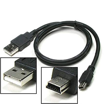 Kabel Charger Mini USB BlackBerry 9000 TP Link BB Bold Cable Jadul Esia Nexian Cable Kamera Modem