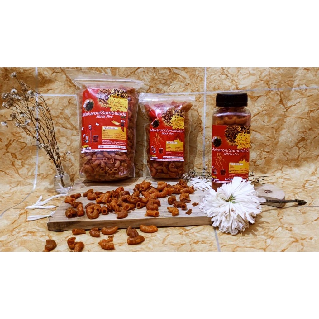 

Makaroni Bantet Goreng, Makaroni Bantet Enak, Makaroni Bantet Kekinian Sambeladit (250gr) Standing P