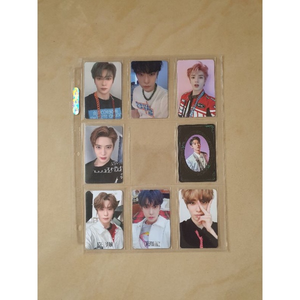nct photocard doyoung 1st player, doyoung yearbook, jaehyun loveholic c, doyoung loveholic c, jaehyu