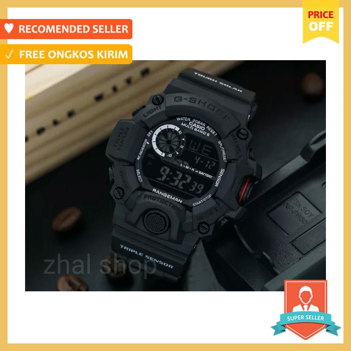 Jam Tangan Casio Gshock Rangeman Fullblack