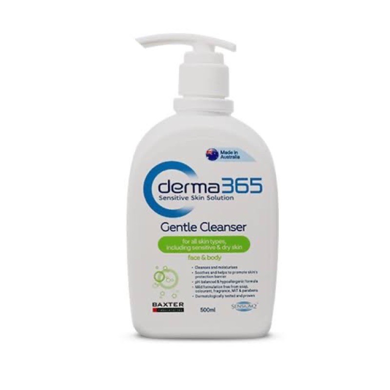 Derma 365 Gentle Cleanser 500 Ml