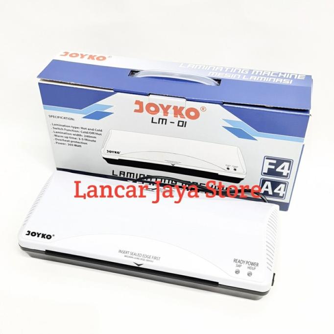 

Mesin Laminating F4 Joyko LM-01 / Joyko LM01 Ukuran F4