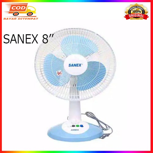 Sanex Kipas Angin Meja 8 Inch Desk Fan Kipas Muter