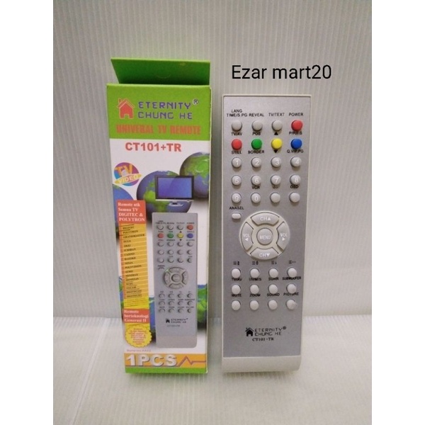 REMOTE TV POLYTRON MULTI TABUNG CT101TR