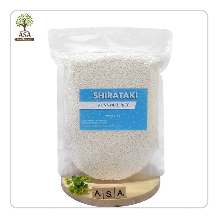 

Termurah Shirataki Konnyaku Rice - Beras Shirataki 1kg Berkualitas