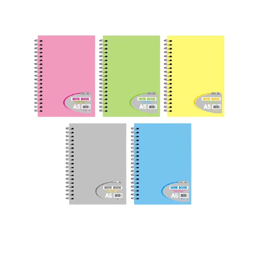 

TBMO NOTEBOOK SPIRAL A5/A6 WARNA SOFT MIX OCI