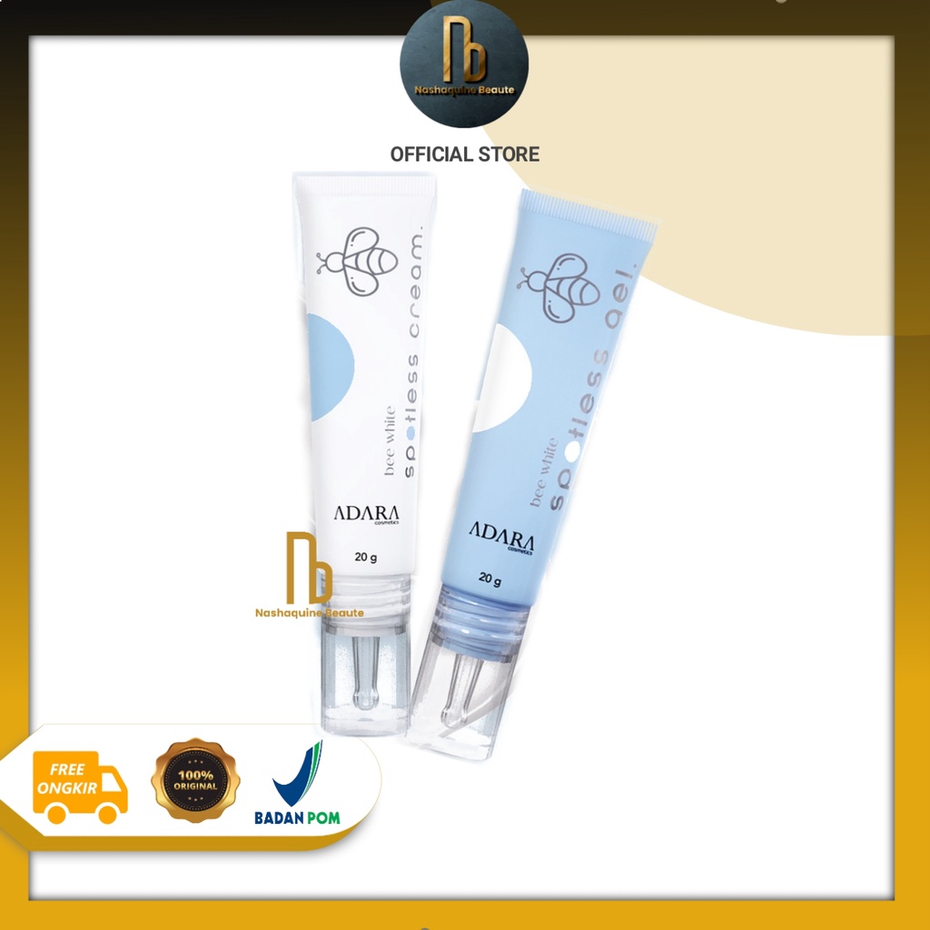 ADARA Bee White Spotless Gel Cream - Penghilang Bekas Jerawat