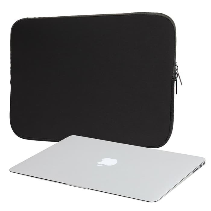 Tas Laptop / Softcase Laptop 11 12 13 inch m1/m2 Sleeve Neoprene with pouch Black