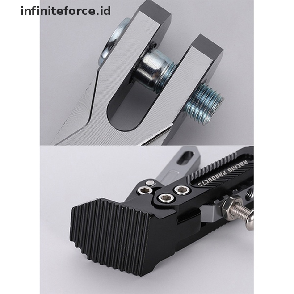 (Infiniteforce.Id) Standar Samping Motor Universal Bahan Aluminum Alloy