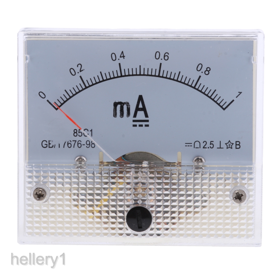 Jual DC 01 MA 020a Analog Amp Meter Ampere Meter Ampere Meter
