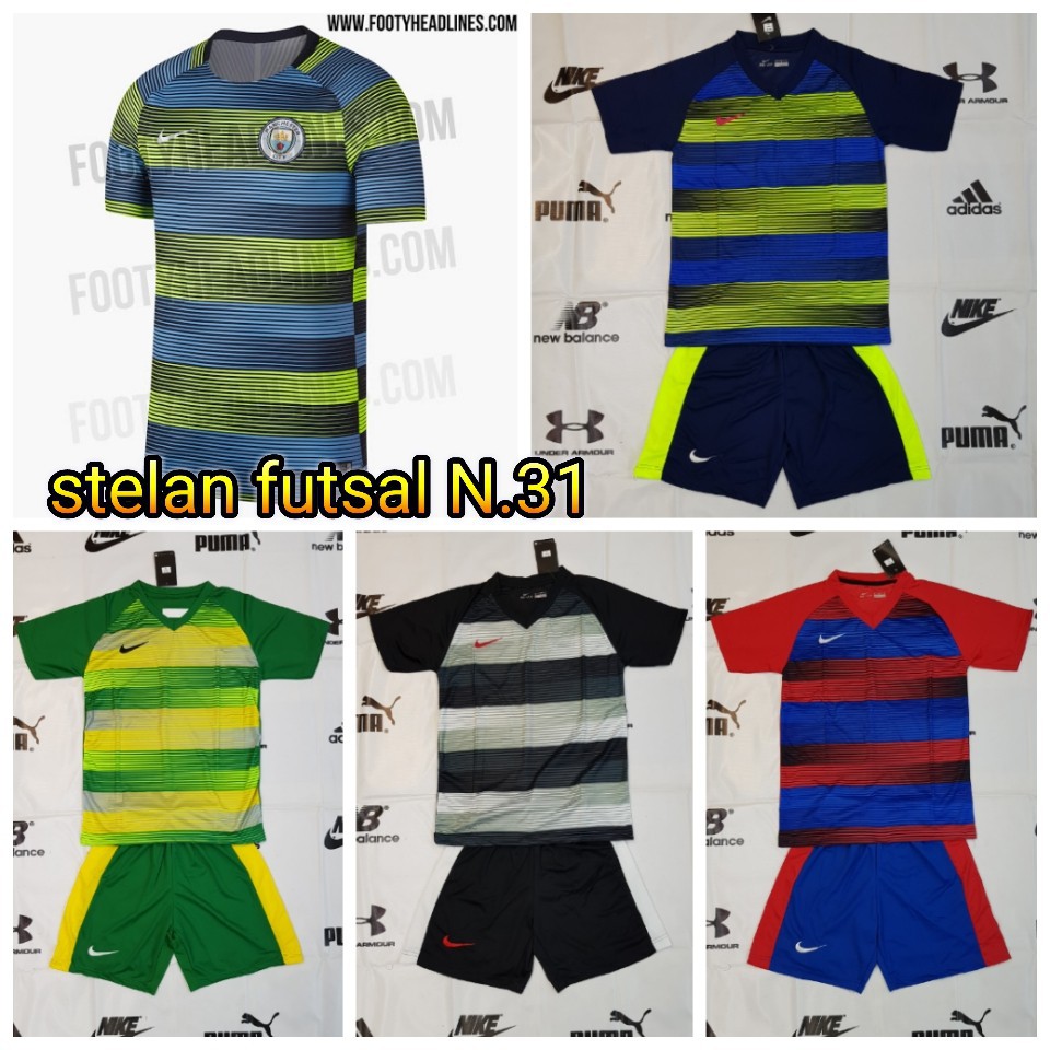 Jersey + Celana Grade Ori Setelan Futsal Nike Pre-match 2017