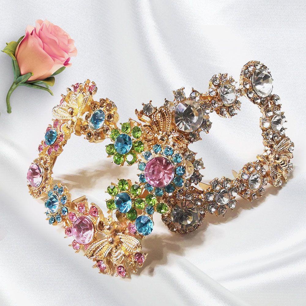 1pc Klip Sepatu DIY Sepatu Wanita Kristal Dekorasi Sepatu