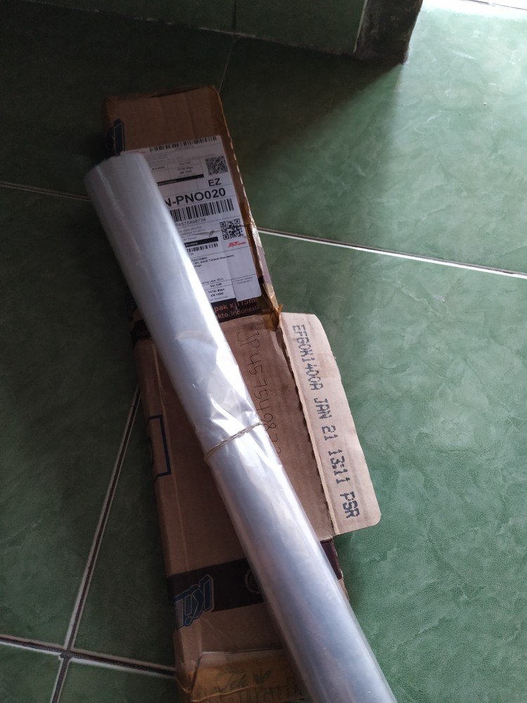 Plastik Roll Bening Lebar 50cm/bungkus Snack/bentuk Sarung/kasur/karpet