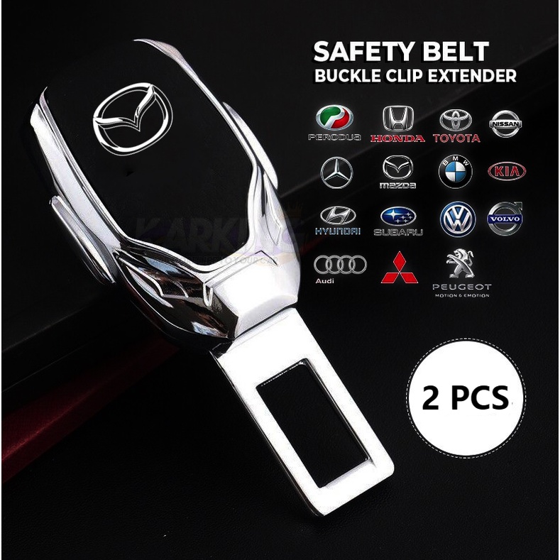 Buckle Sabuk Pengaman Mobil Bahan metal Untuk Mazda CX-5 2 3 CX-3 6 Biante CX-30 CX-8